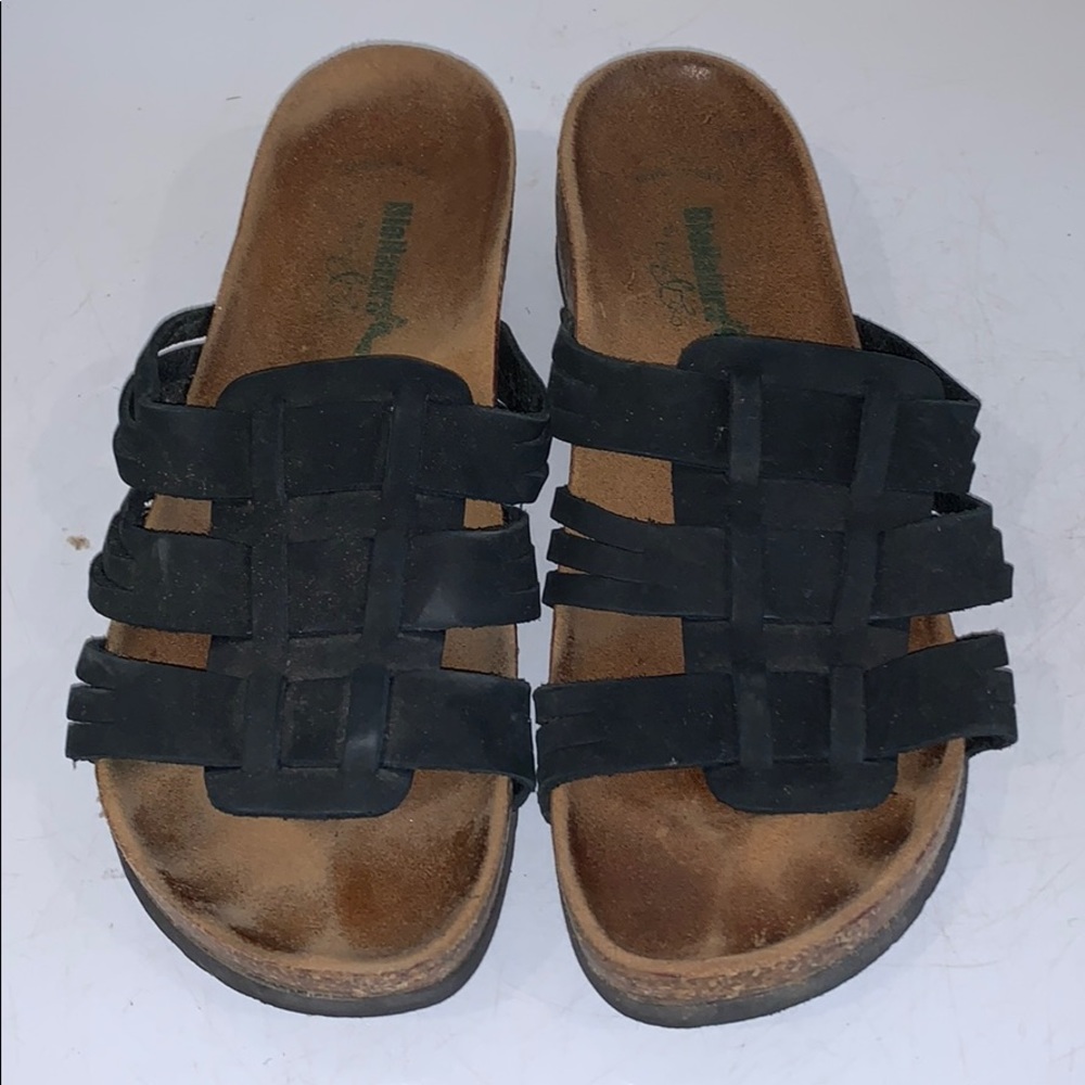 BioNatura black sandals